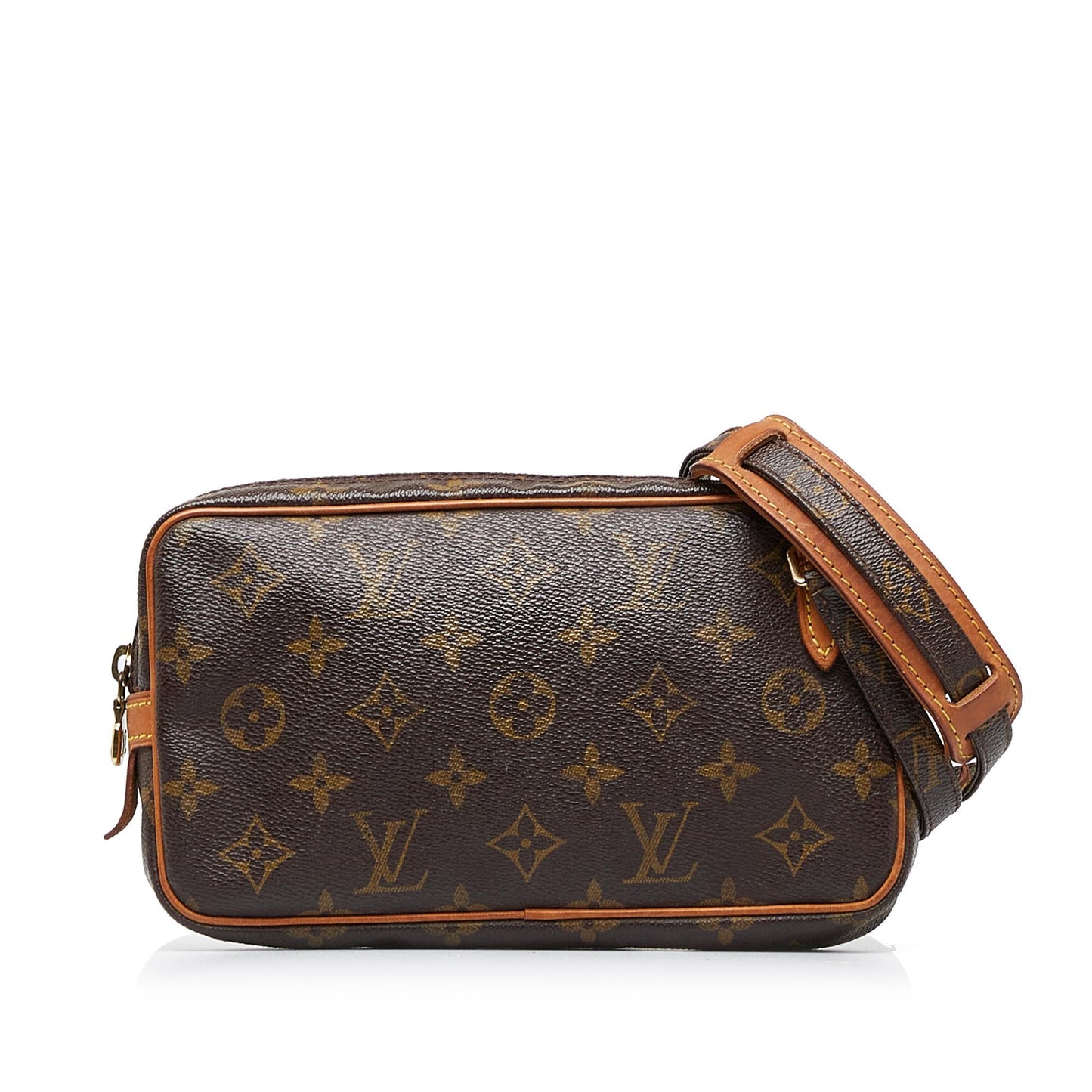Louis Vuitton Monogram Pochette Marly Bandouliere (SHG-qLaxGL)