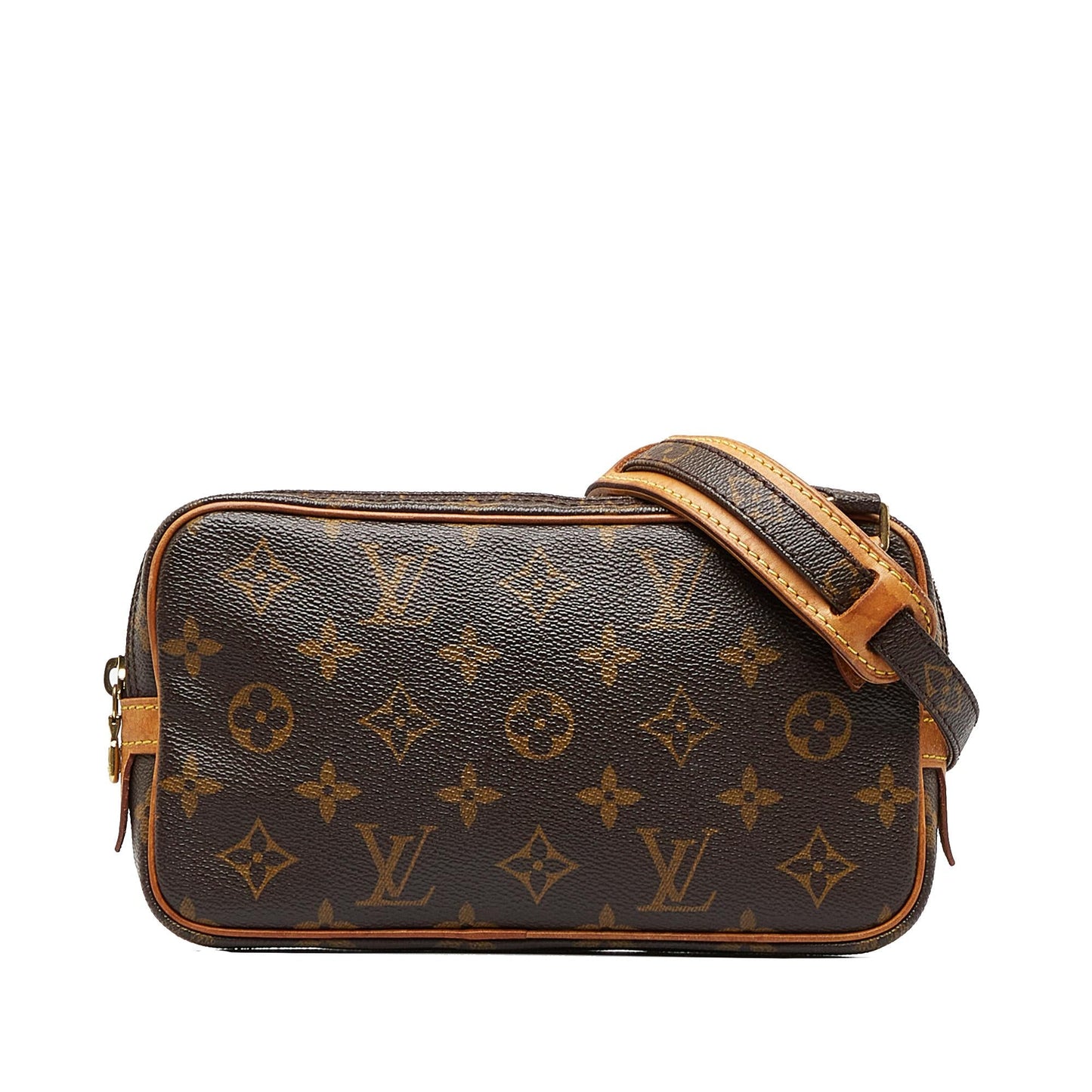 Louis Vuitton Monogram Pochette Marly Bandouliere (SHG-Xttwyl)