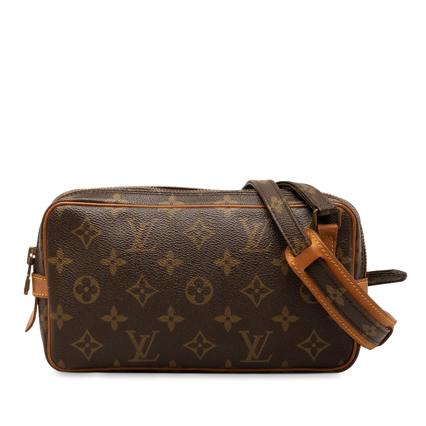 Louis Vuitton Monogram Pochette Marly Bandouliere (SHG-hHS74W)