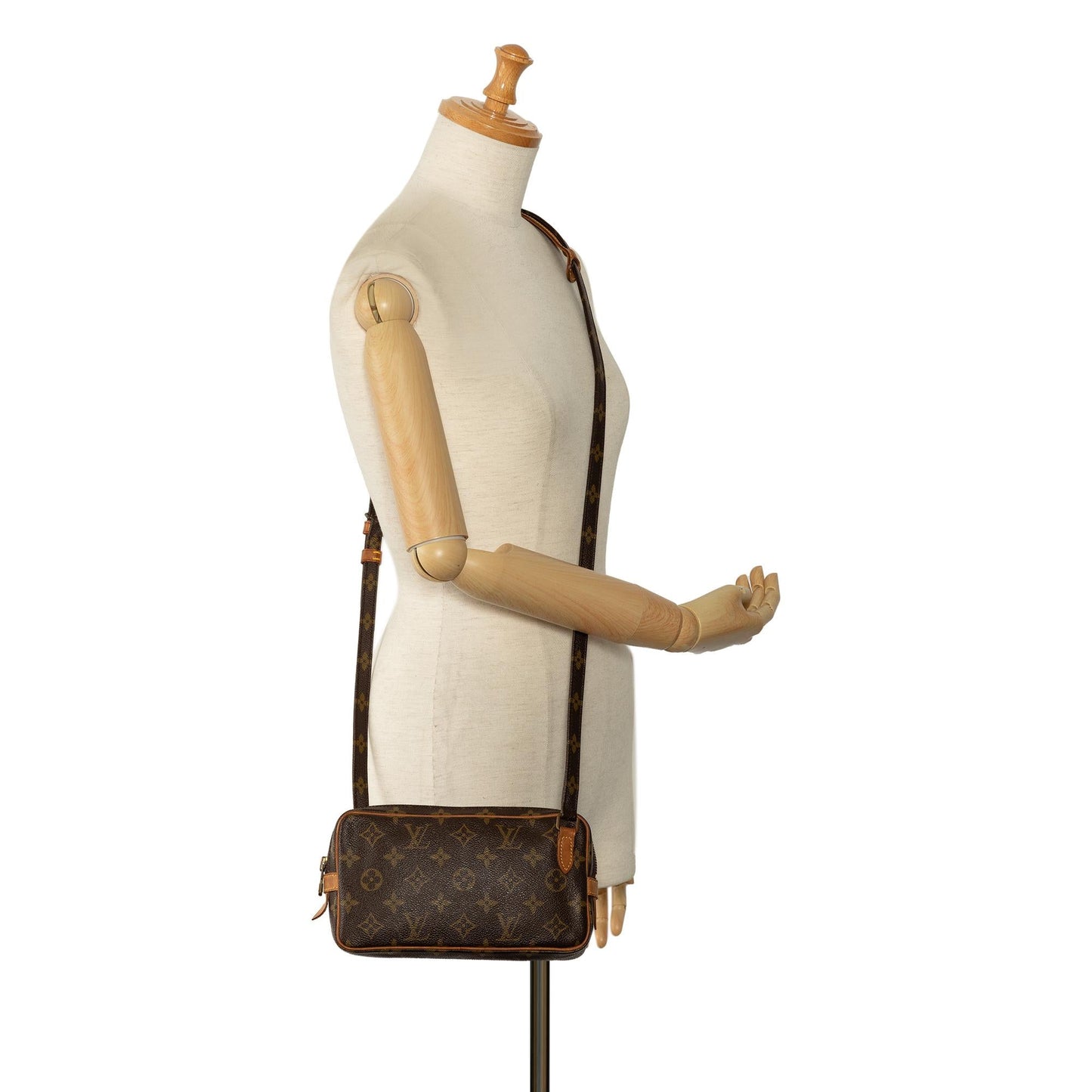 Louis Vuitton Monogram Pochette Marly Bandouliere (SHG-hHS74W)