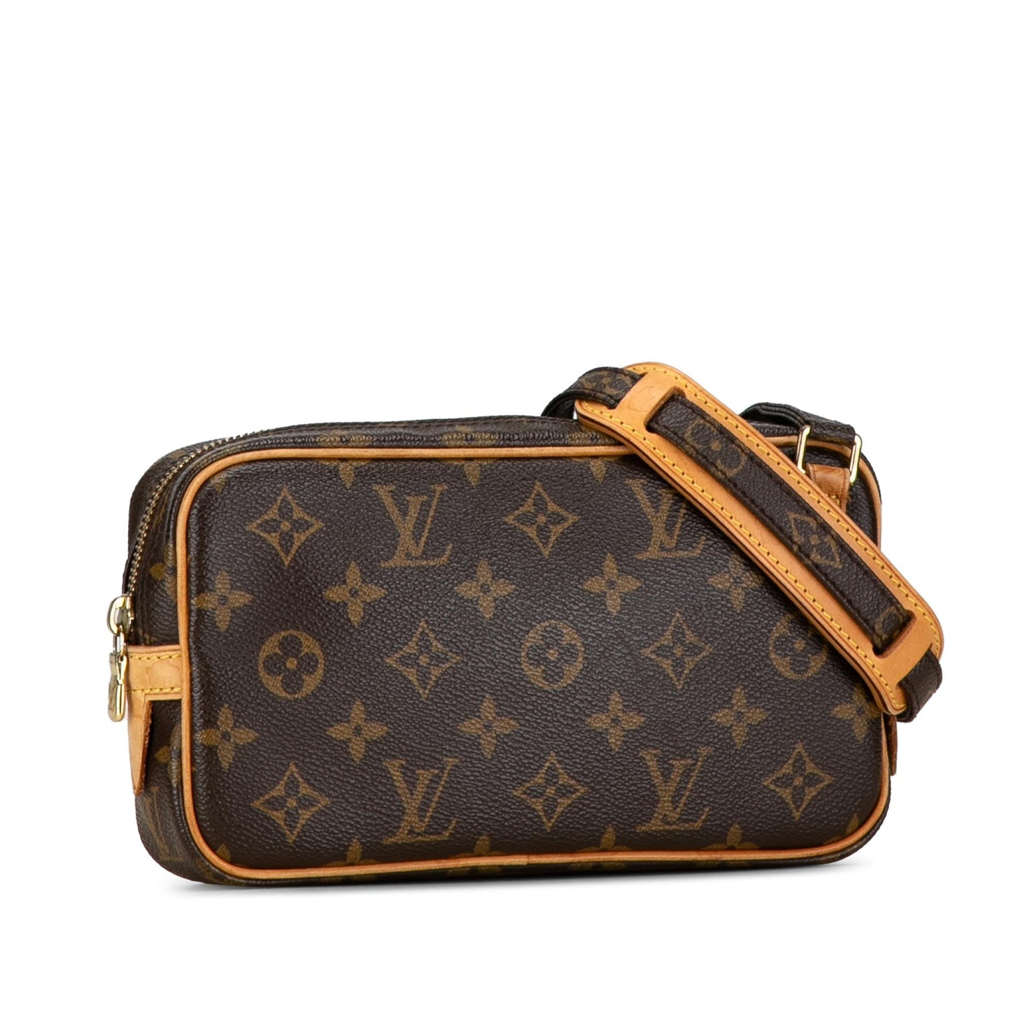 Louis Vuitton Monogram Pochette Marly Bandouliere (SHG-kyZV0H)