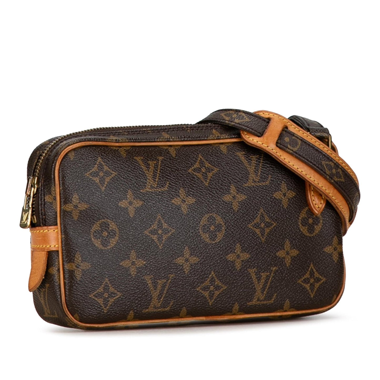 Louis Vuitton Monogram Pochette Marly Bandouliere (SHG-OlIcJT)