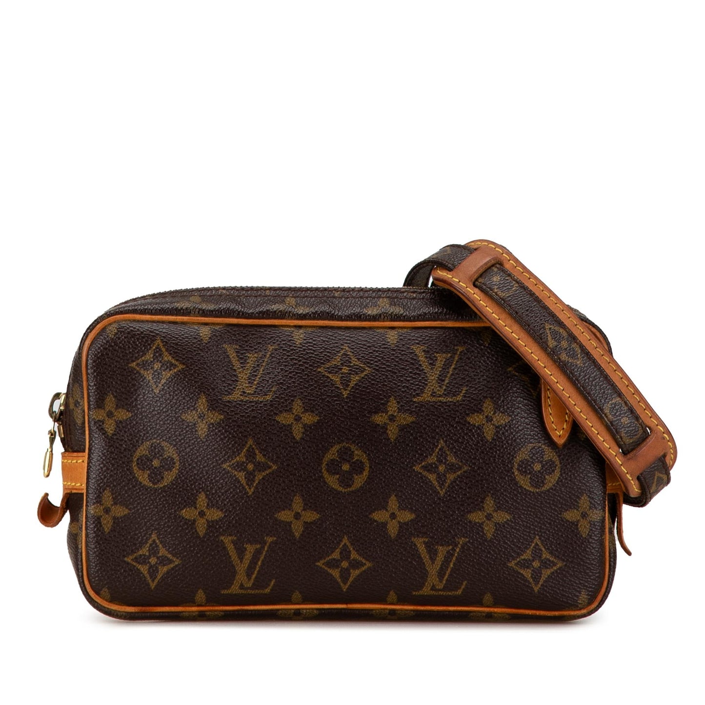Louis Vuitton Monogram Pochette Marly Bandouliere (SHG-bm7c88)