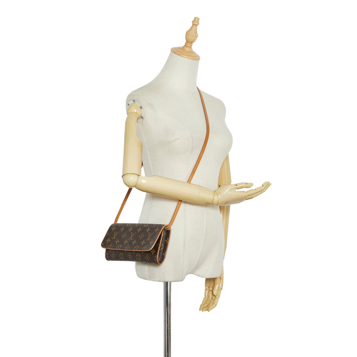 Louis Vuitton Monogram Pochette Twin GM (SHG-NCfBFH)