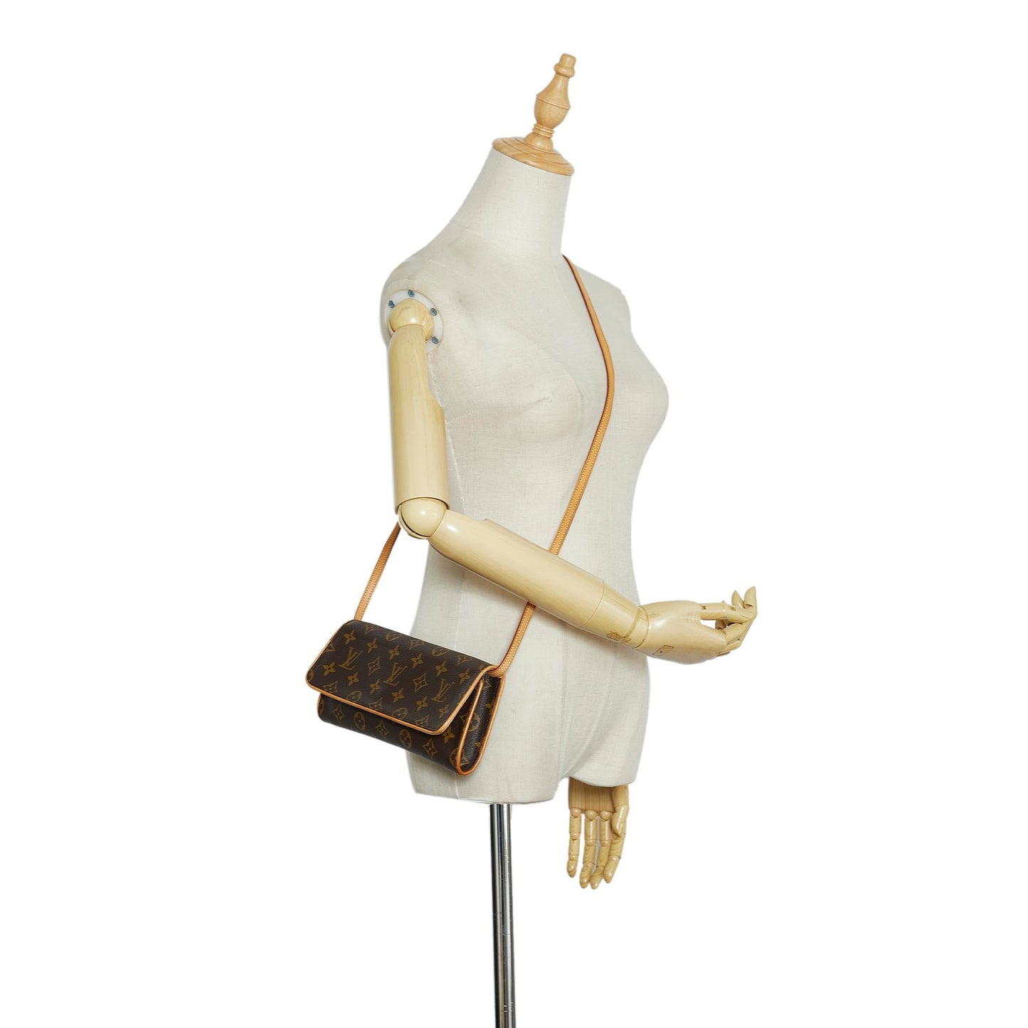 Louis Vuitton Monogram Pochette Twin GM (SHG-K3PAUz)