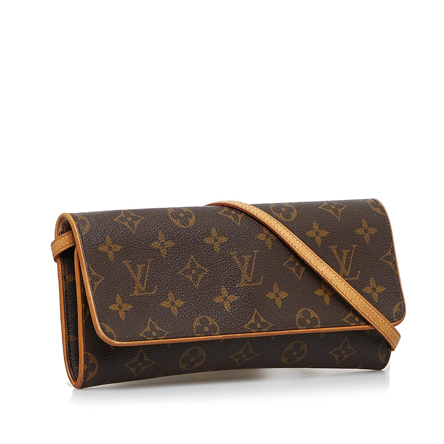 Louis Vuitton Monogram Pochette Twin GM (SHG-cZApAw)