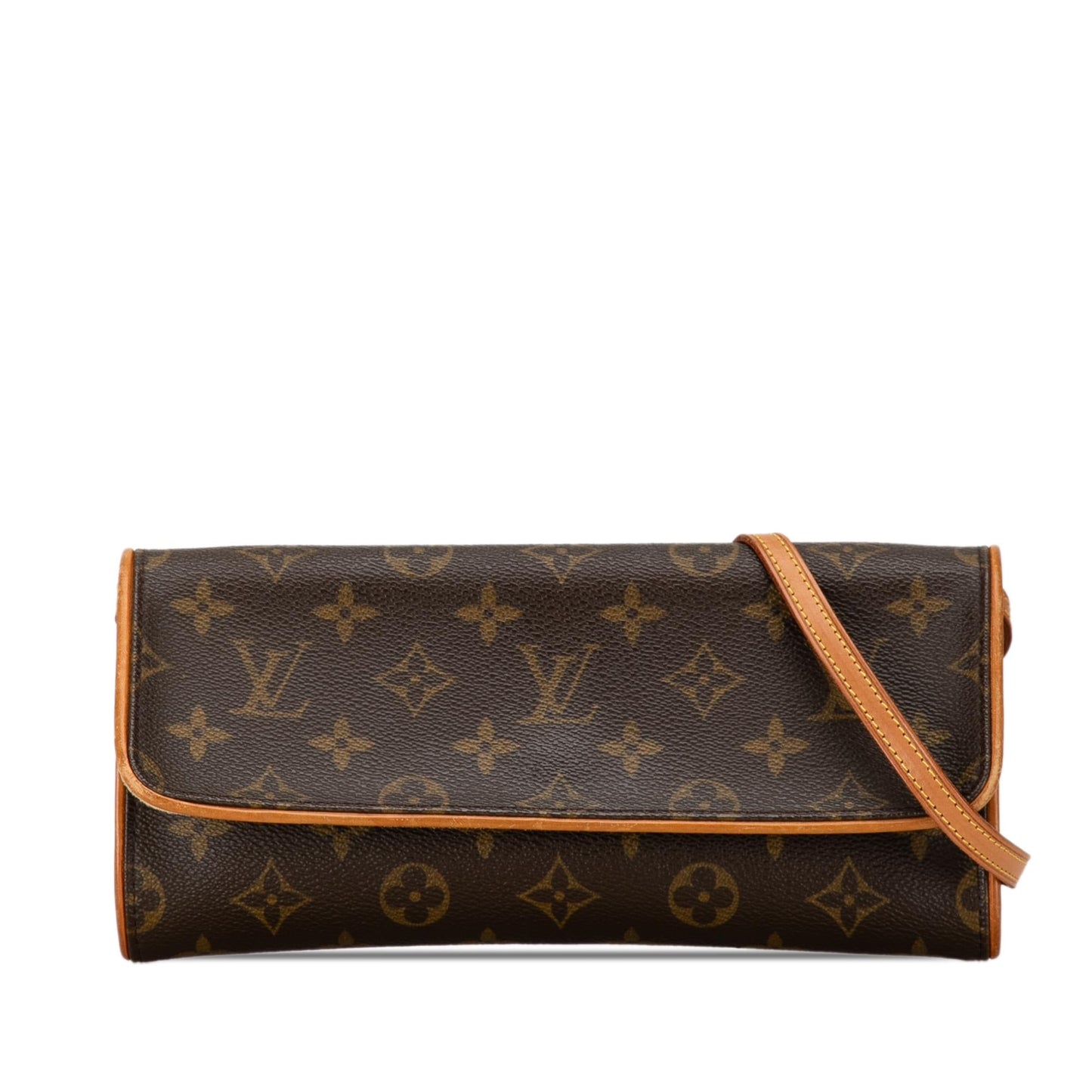 Louis Vuitton Monogram Pochette Twin GM (SHG-CyMU3h)