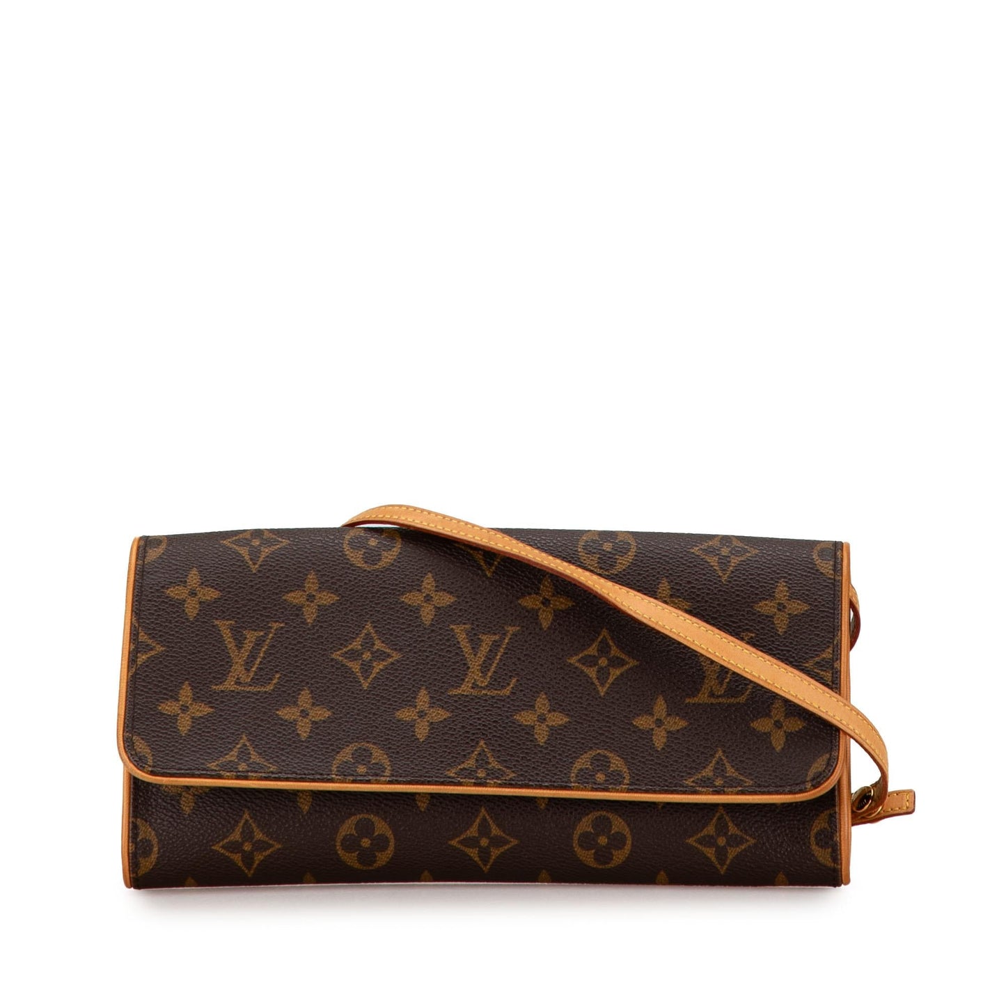 Louis Vuitton Monogram Pochette Twin GM (SHG-F5bENC)