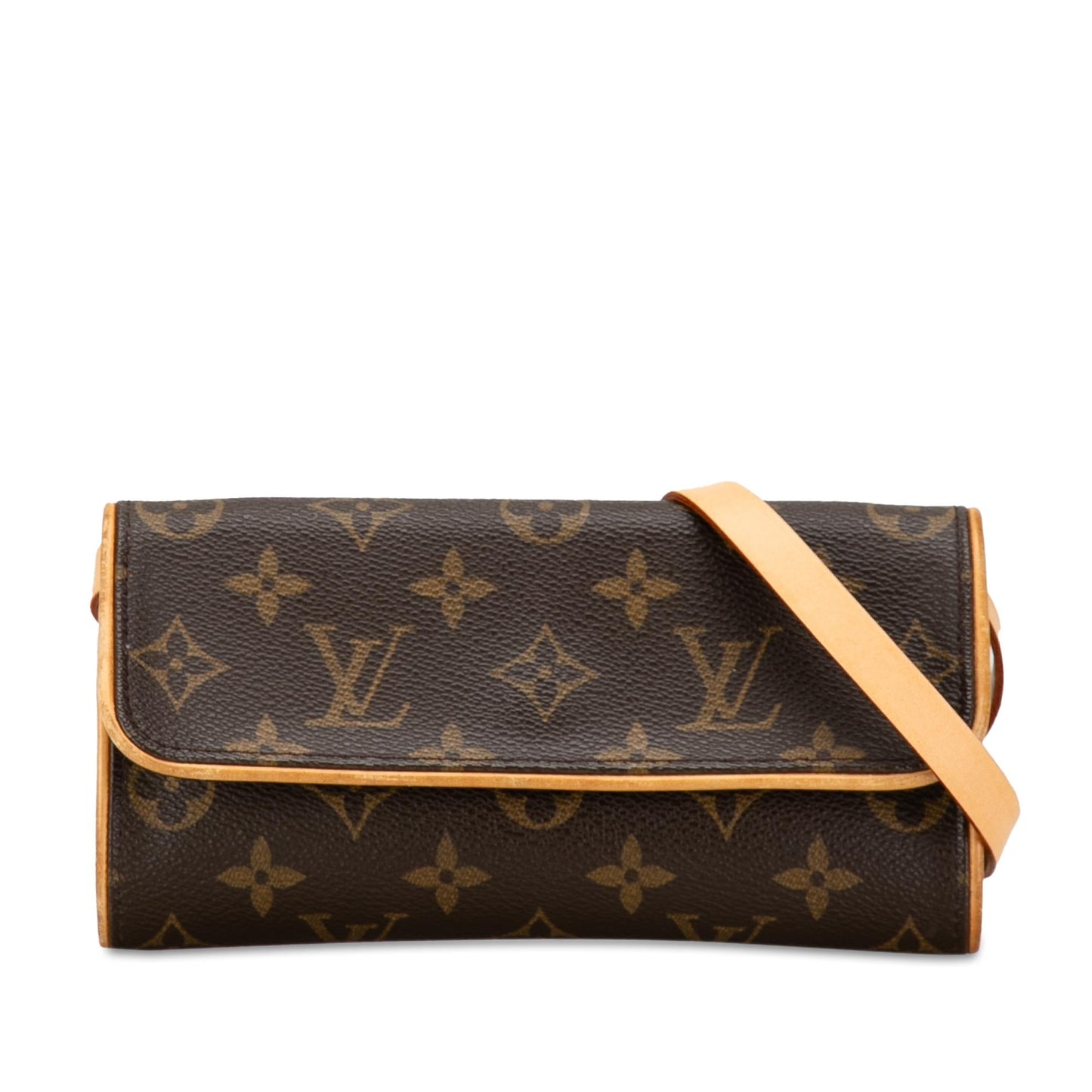 Louis Vuitton Monogram Pochette Twin PM (SHG-1qtRC6)