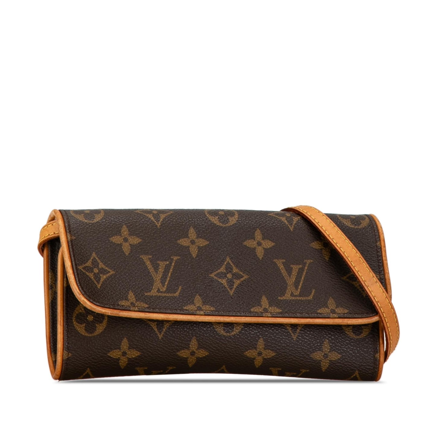 Louis Vuitton Monogram Pochette Twin PM (SHG-Wj9TGw)