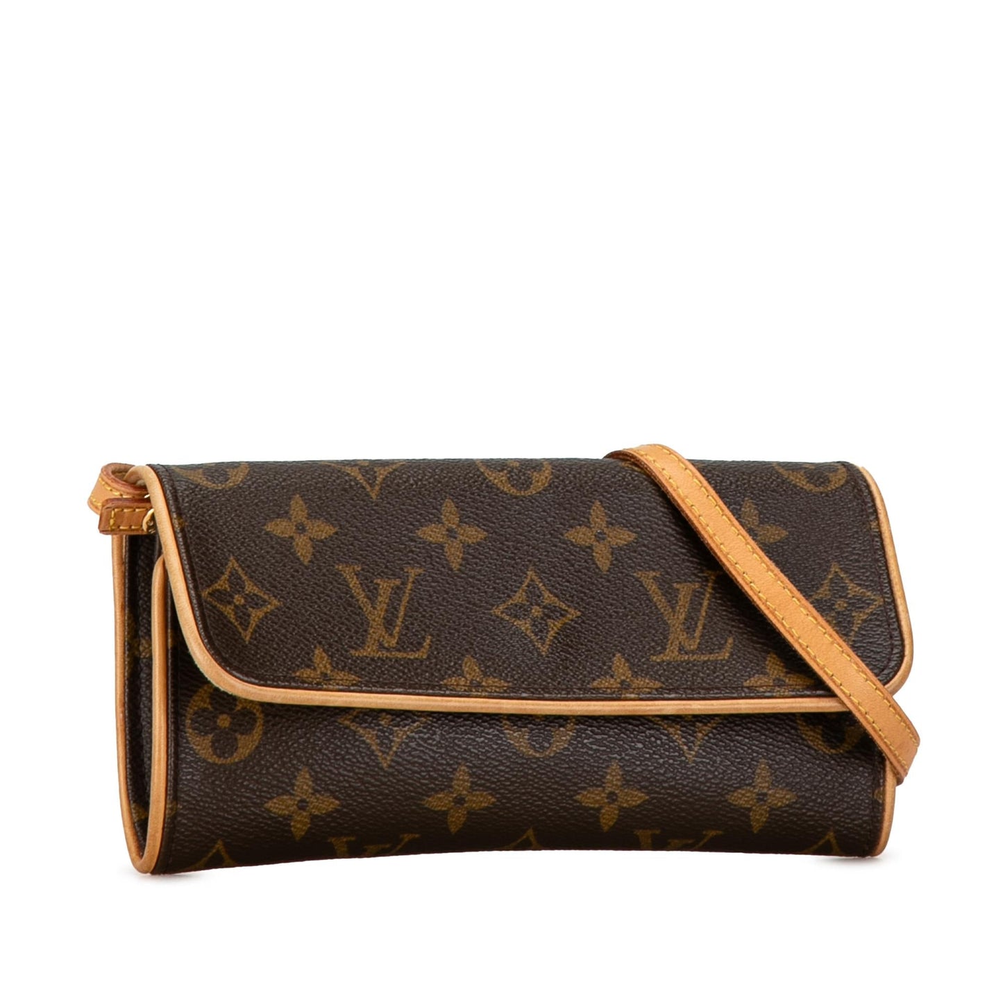 Louis Vuitton Monogram Pochette Twin PM (SHG-dRQmEi)