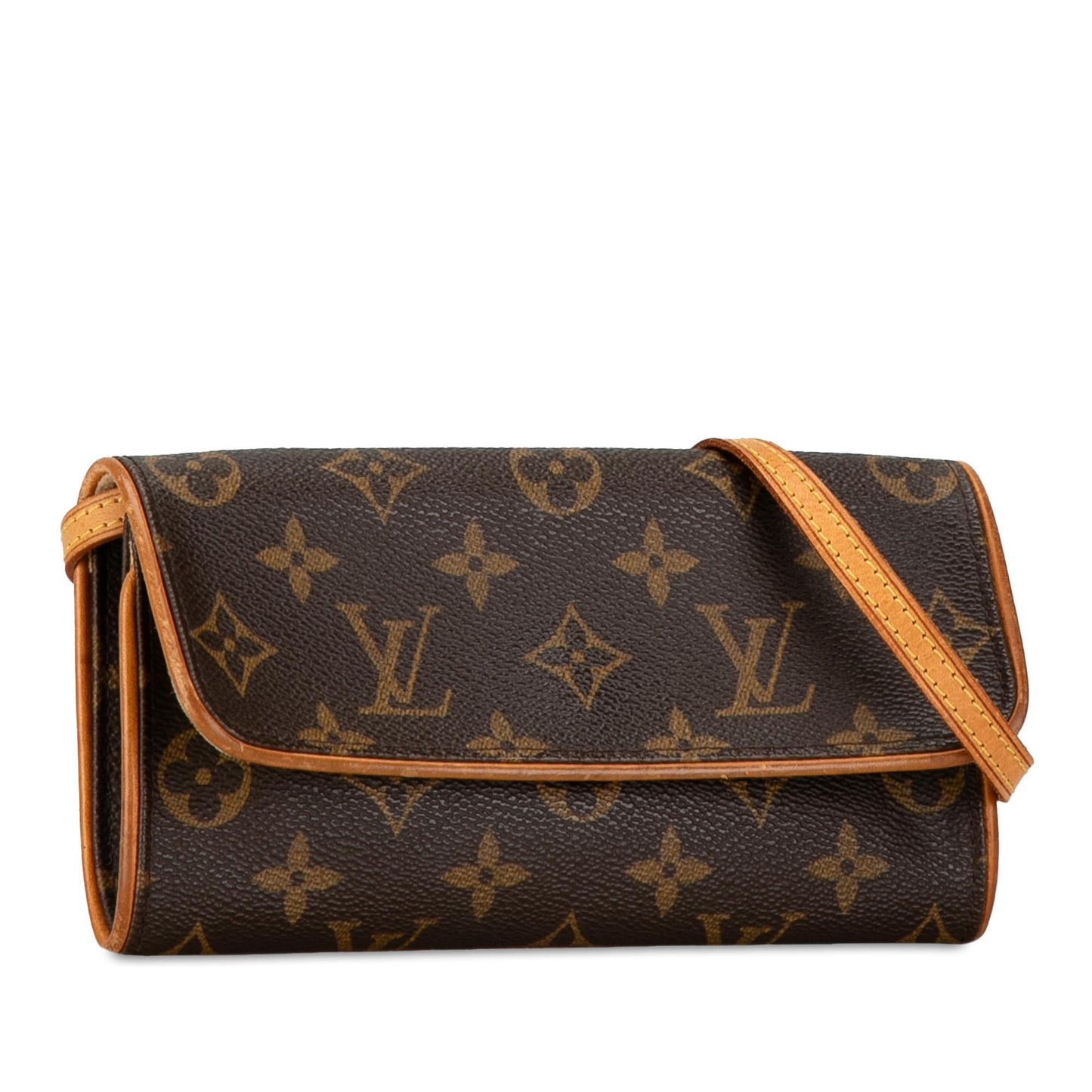 Louis Vuitton Monogram Pochette Twin PM (SHG-CQ7dMq)