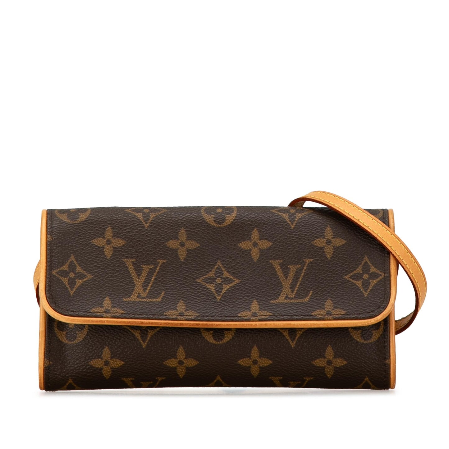 Louis Vuitton Monogram Pochette Twin PM (SHG-fh5q54)