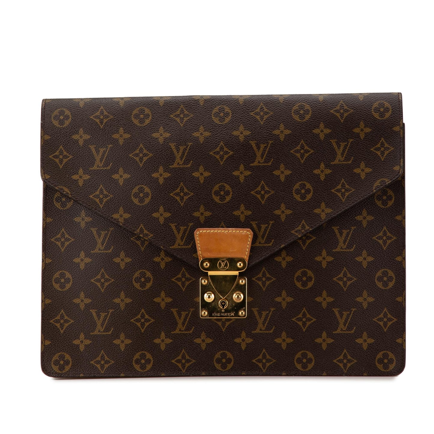 Louis Vuitton Monogram Porte-Documents Senateur (SHG-T4MJee)