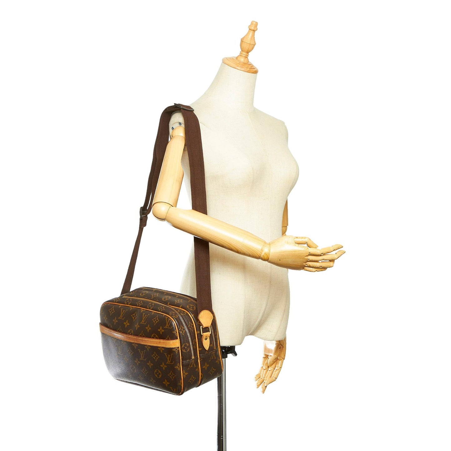 Louis Vuitton Monogram Reporter PM (SHG-22285)