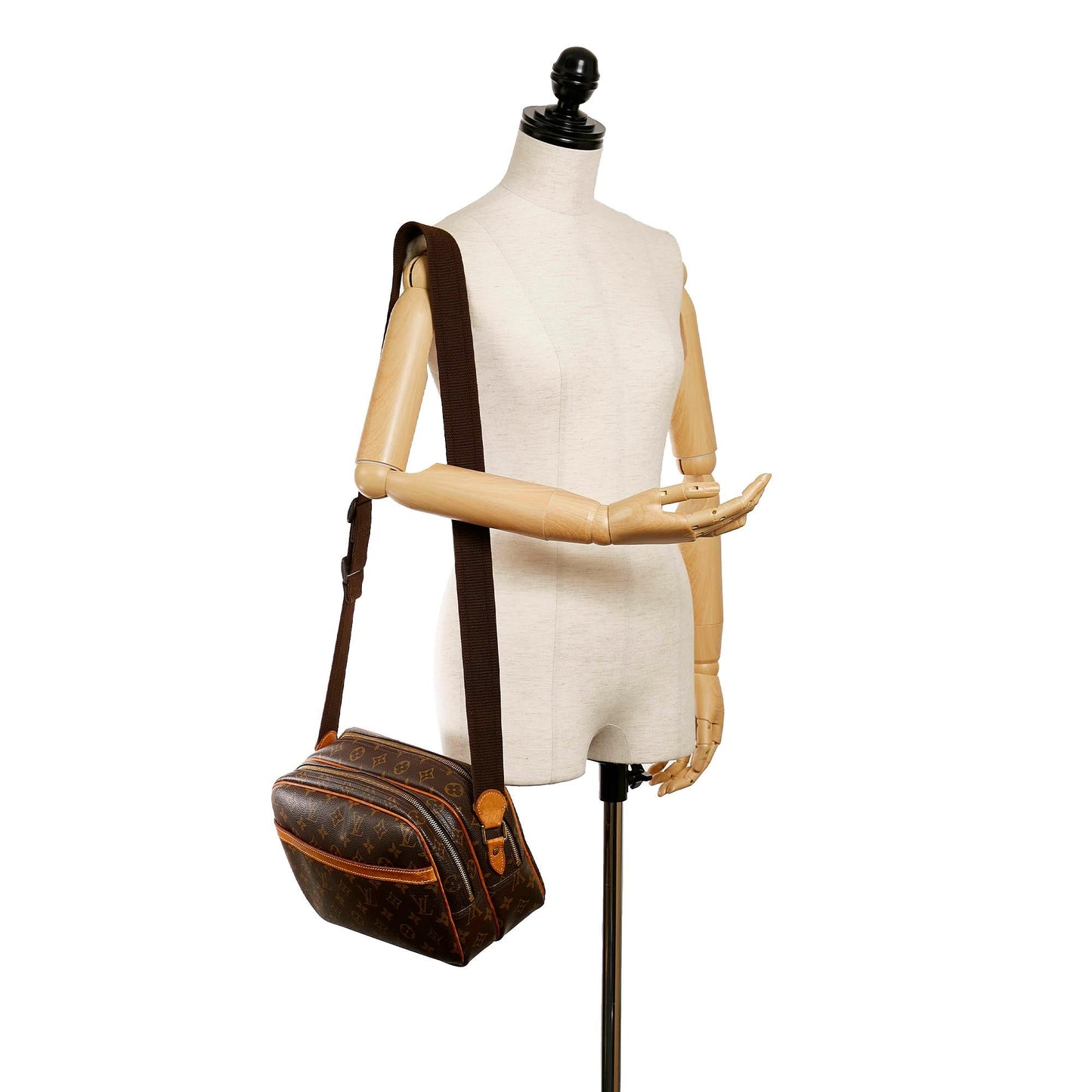 Louis Vuitton Monogram Reporter PM (SHG-32113)