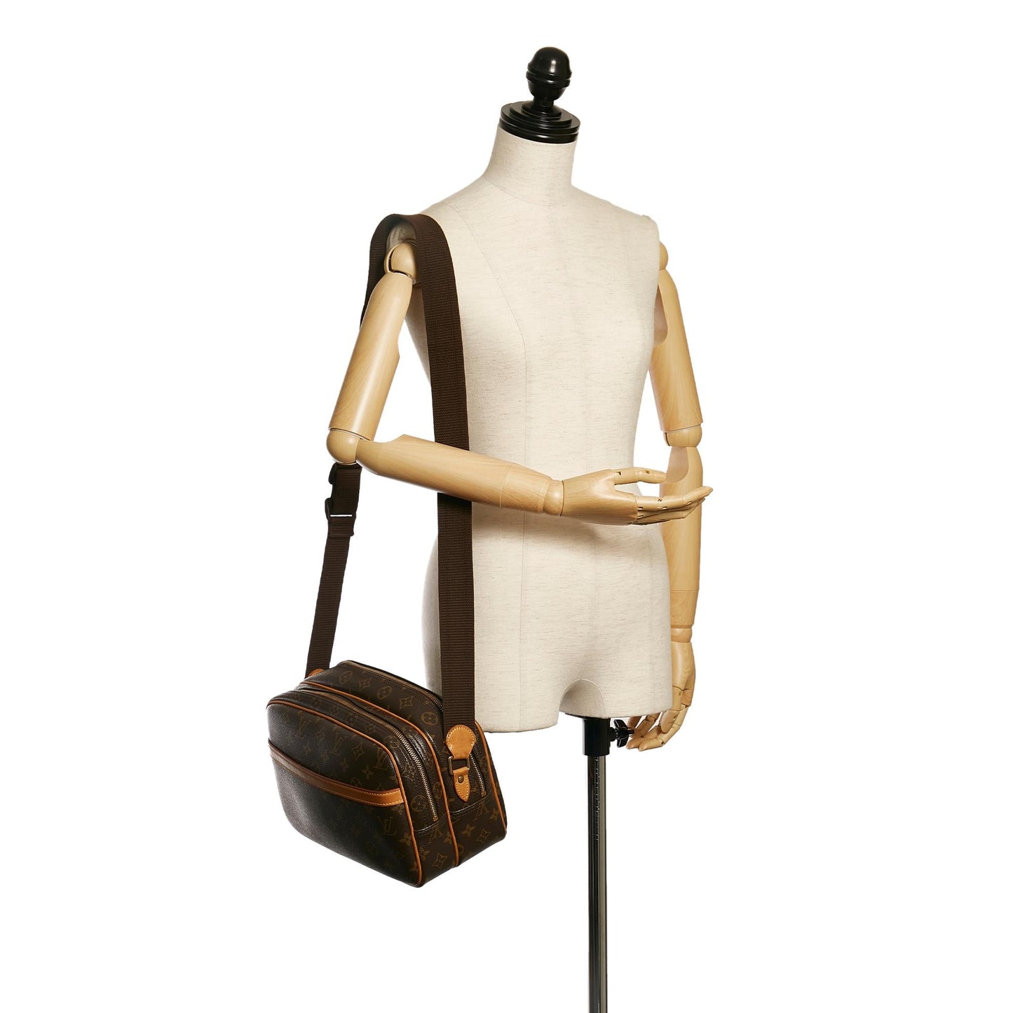 Louis Vuitton Monogram Reporter PM (SHG-34497)