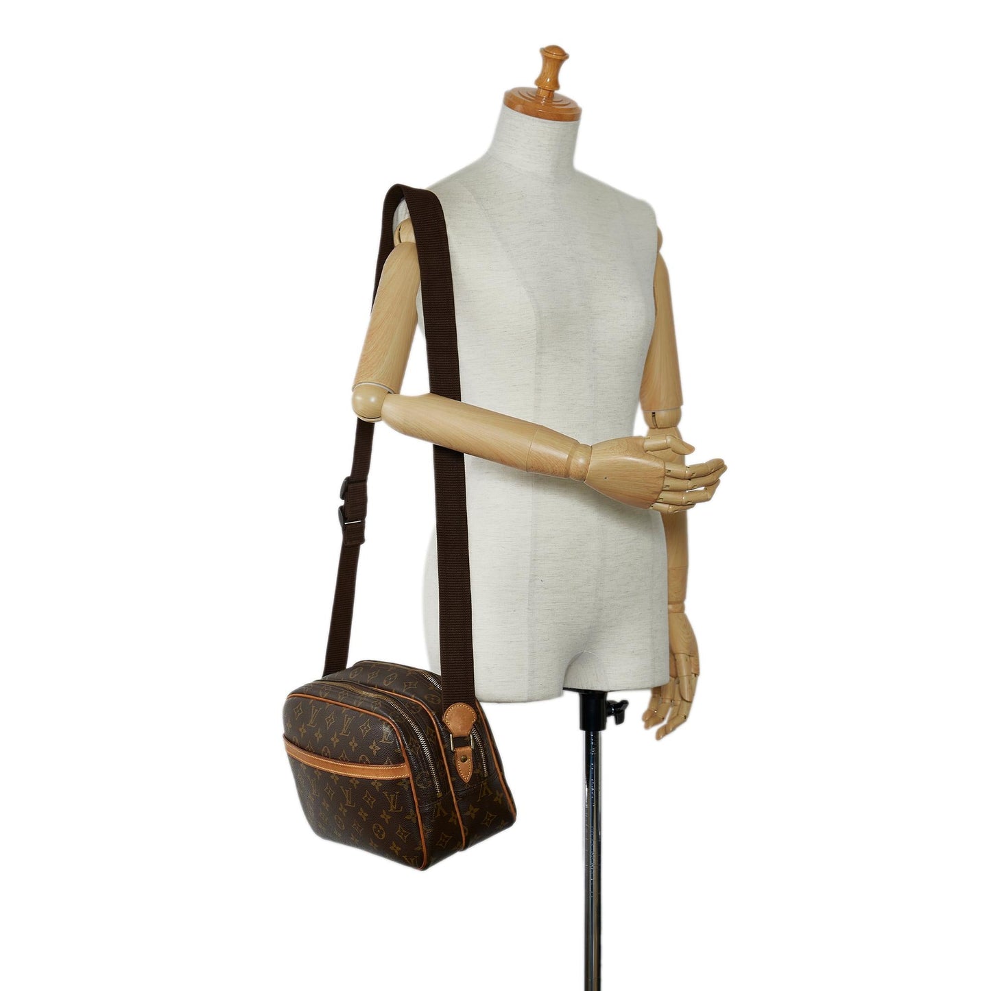 Louis Vuitton Monogram Reporter PM (SHG-dO2cPt)