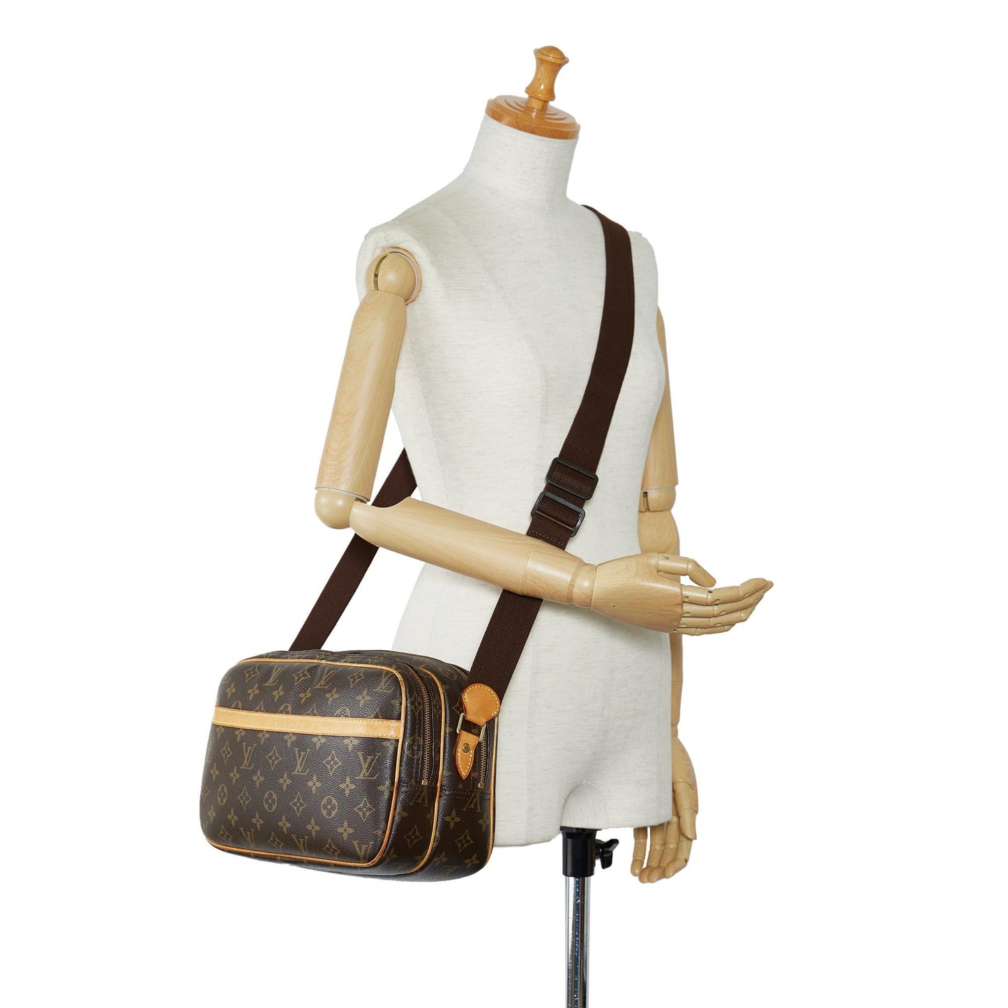 Louis Vuitton Monogram Reporter PM (SHG-SuMWNk)