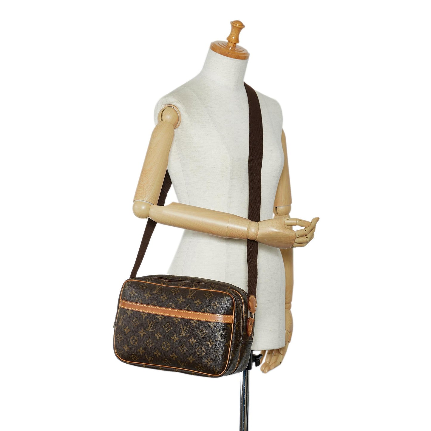 Louis Vuitton Monogram Reporter PM (SHG-wrTziX)