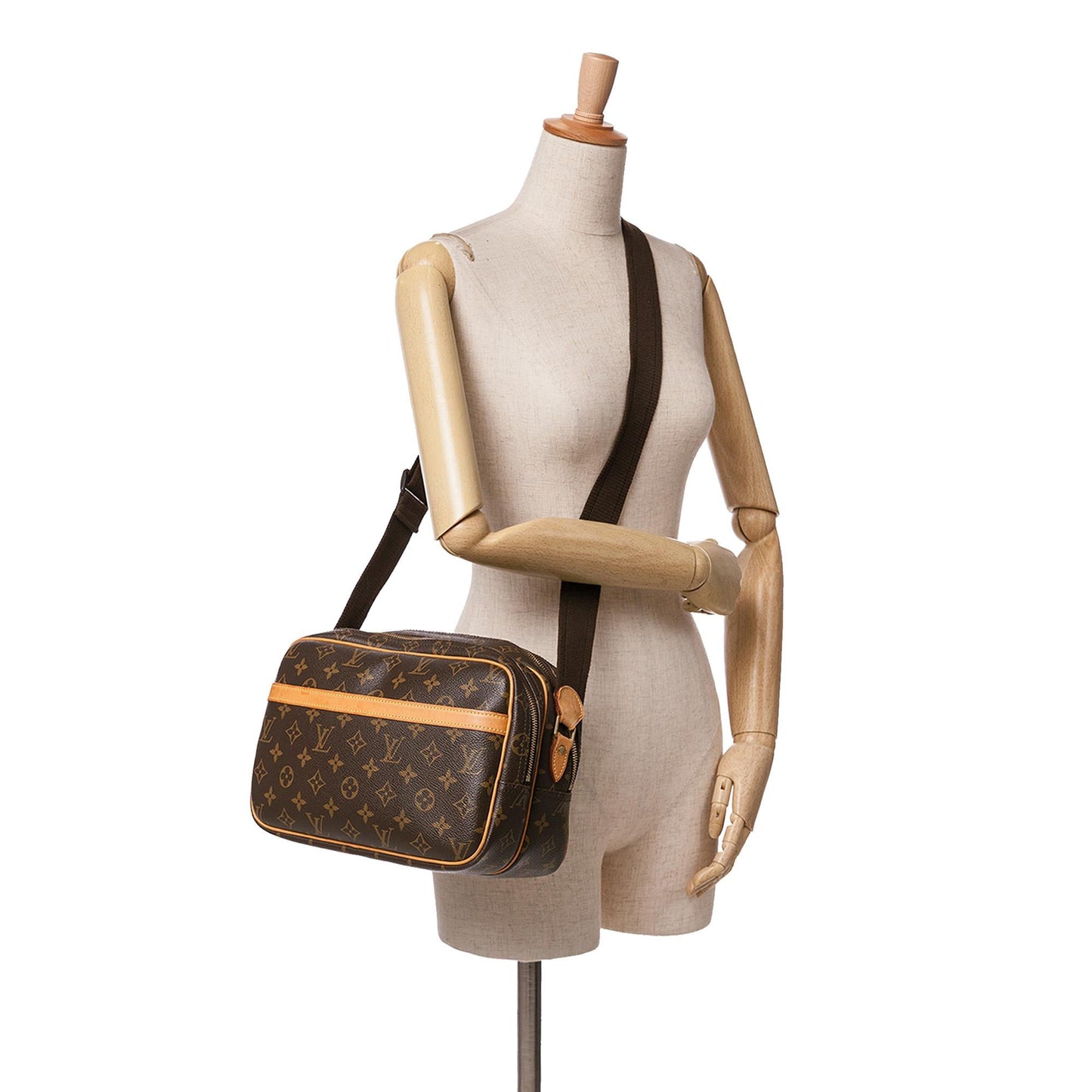 Louis Vuitton Monogram Reporter PM (SHG-IjpOh8)