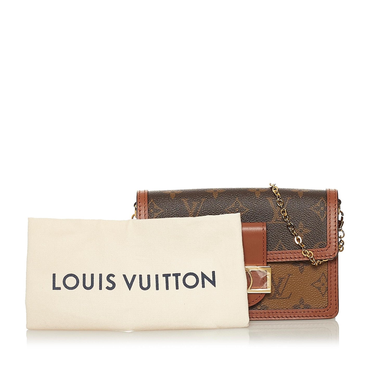 Louis Vuitton Monogram Reverse Dauphine (SHG-36689)