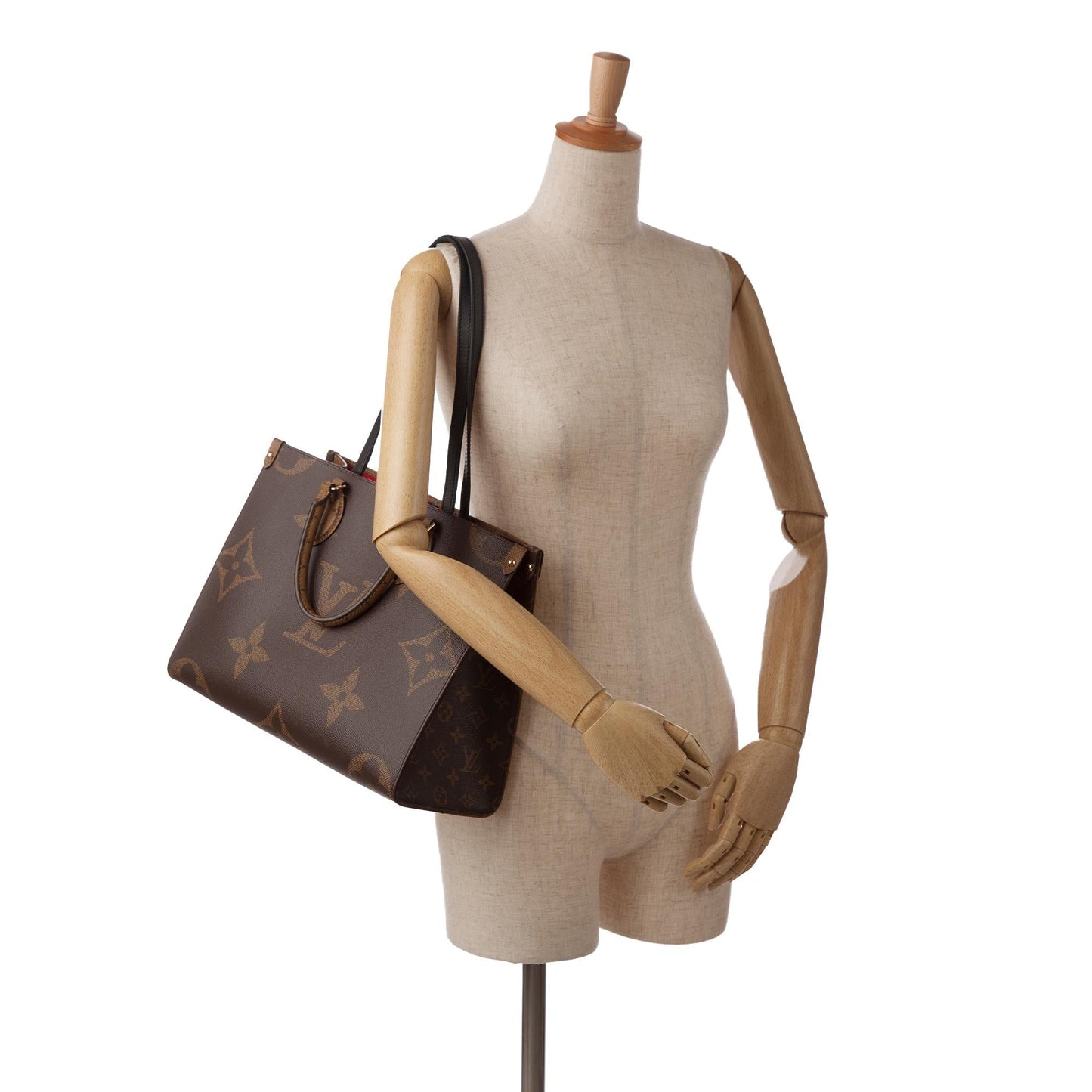 Louis Vuitton Monogram Reverse Giant Onthego GM (SHG-zDgybk)