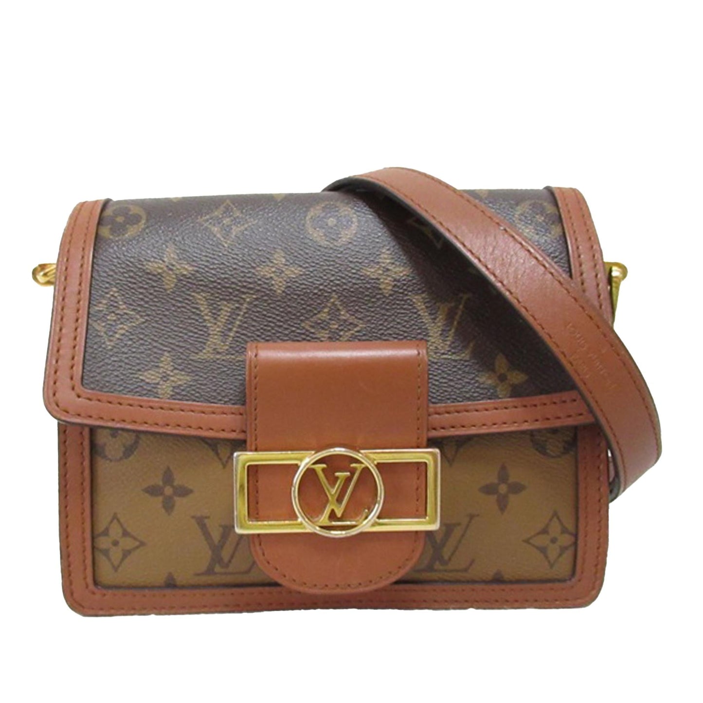 Louis Vuitton Monogram Reverse Mini Dauphine (SHG-VeowYJ)