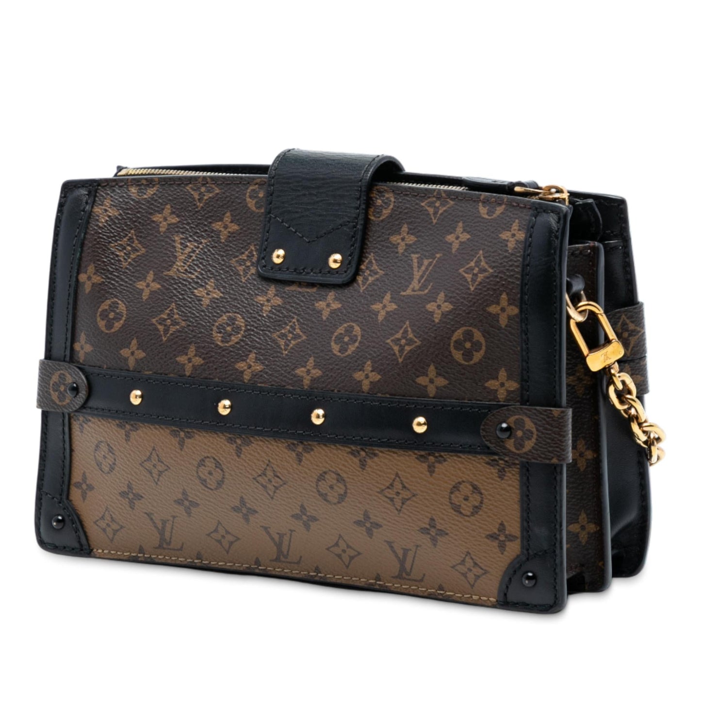 Louis Vuitton Monogram Reverse Trunk Clutch