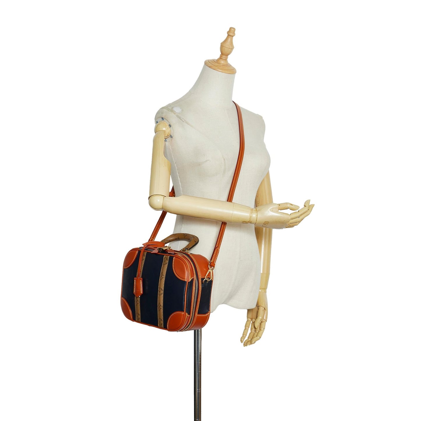Louis Vuitton Monogram Reverse Valisette PM (SHG-br68GF)