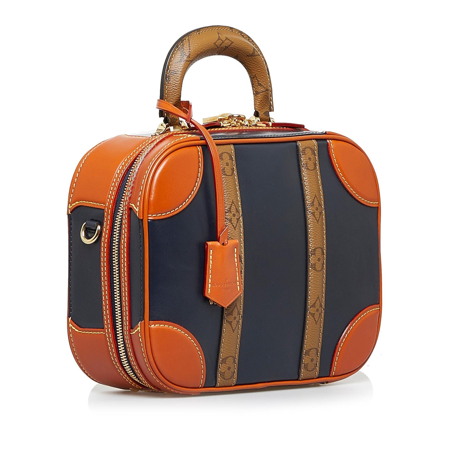 Louis Vuitton Monogram Reverse Valisette PM (SHG-gPOfgB)