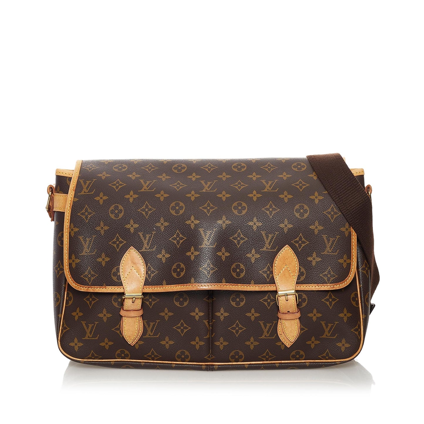 Louis Vuitton Monogram Sac Gibeciere GM (SHG-33315)