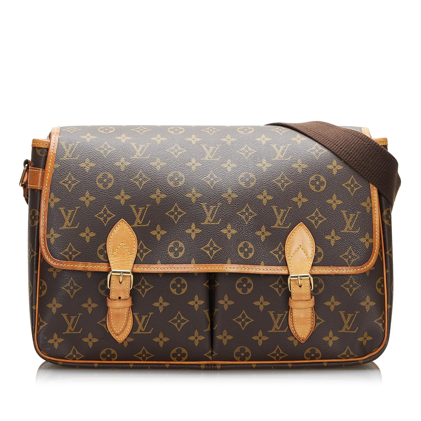 Louis Vuitton Monogram Sac Gibeciere GM (SHG-X8pgl5)