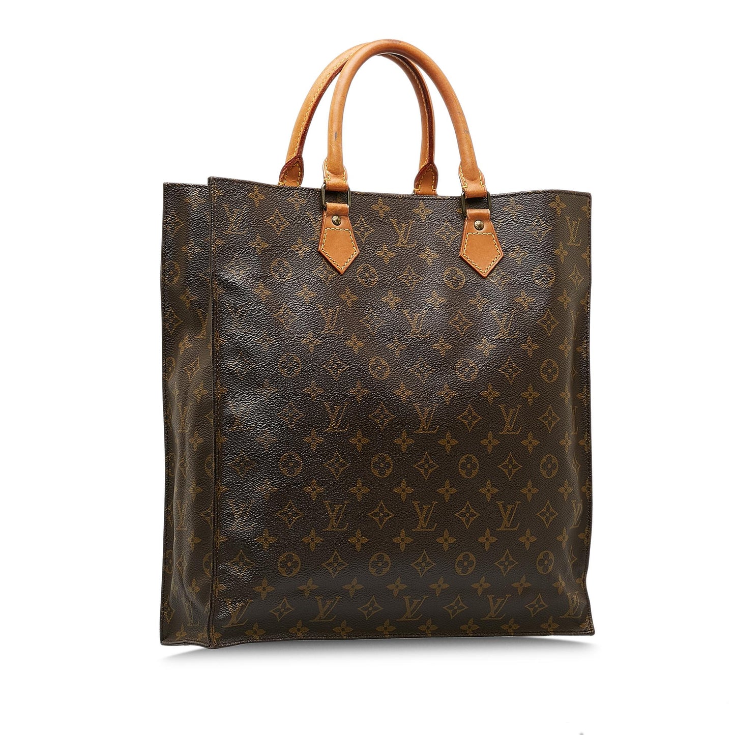 Louis Vuitton Monogram Sac Plat (SHG-KN556R)