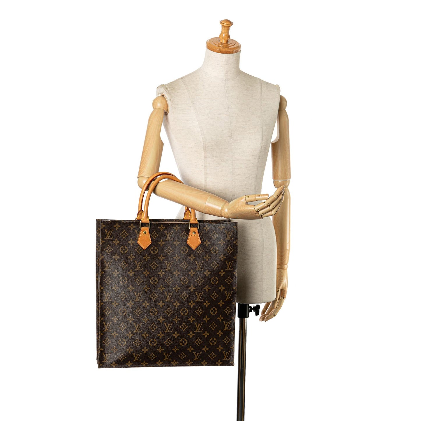 Louis Vuitton Monogram Sac Plat (SHG-RIniBV)
