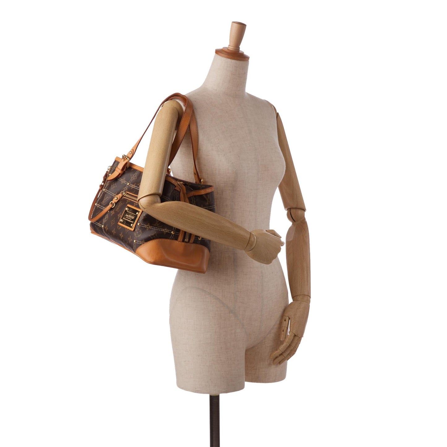 Louis Vuitton Monogram Sac Riveting (SHG-IfjOAo)
