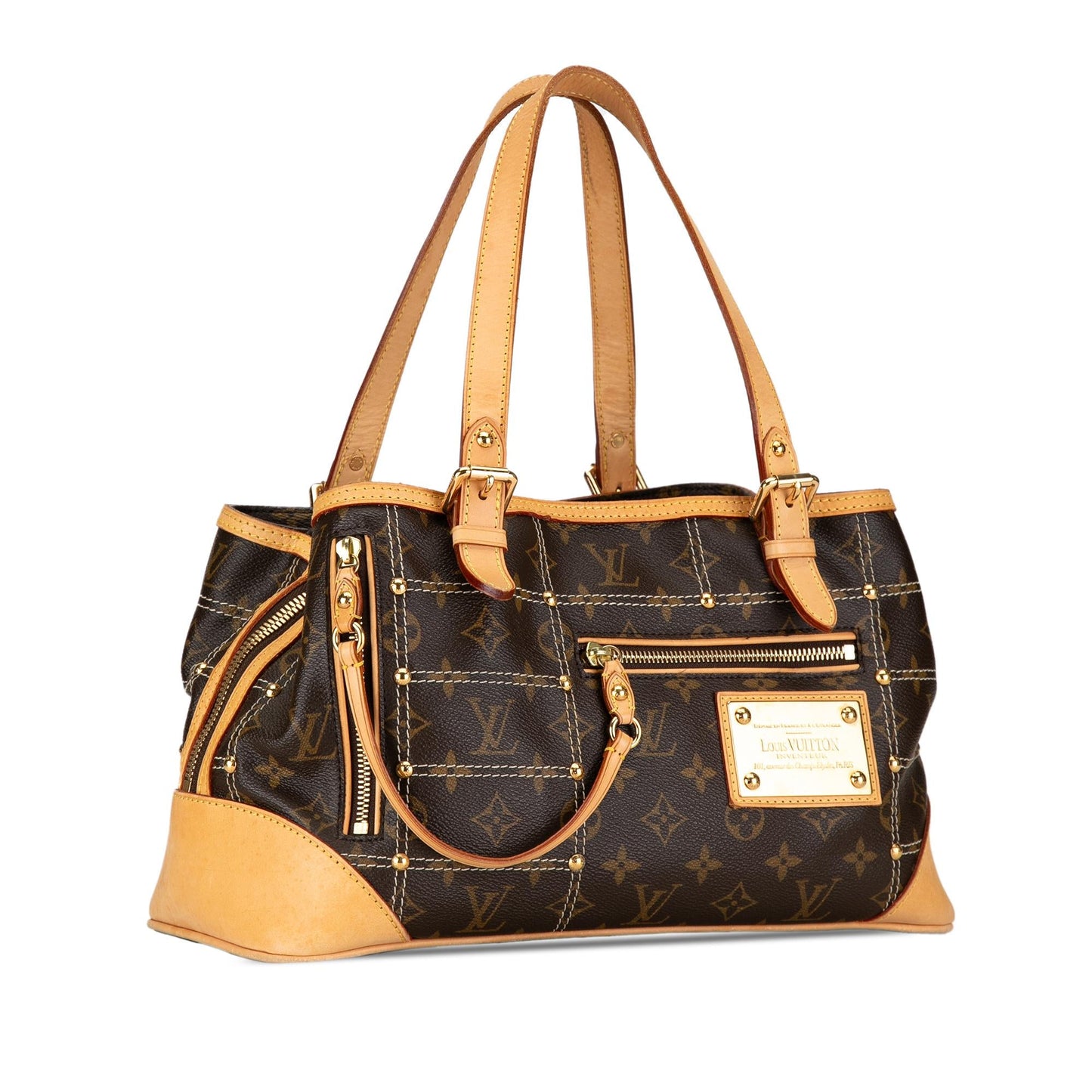 Louis Vuitton Monogram Sac Riveting (SHG-pUVKsJ)