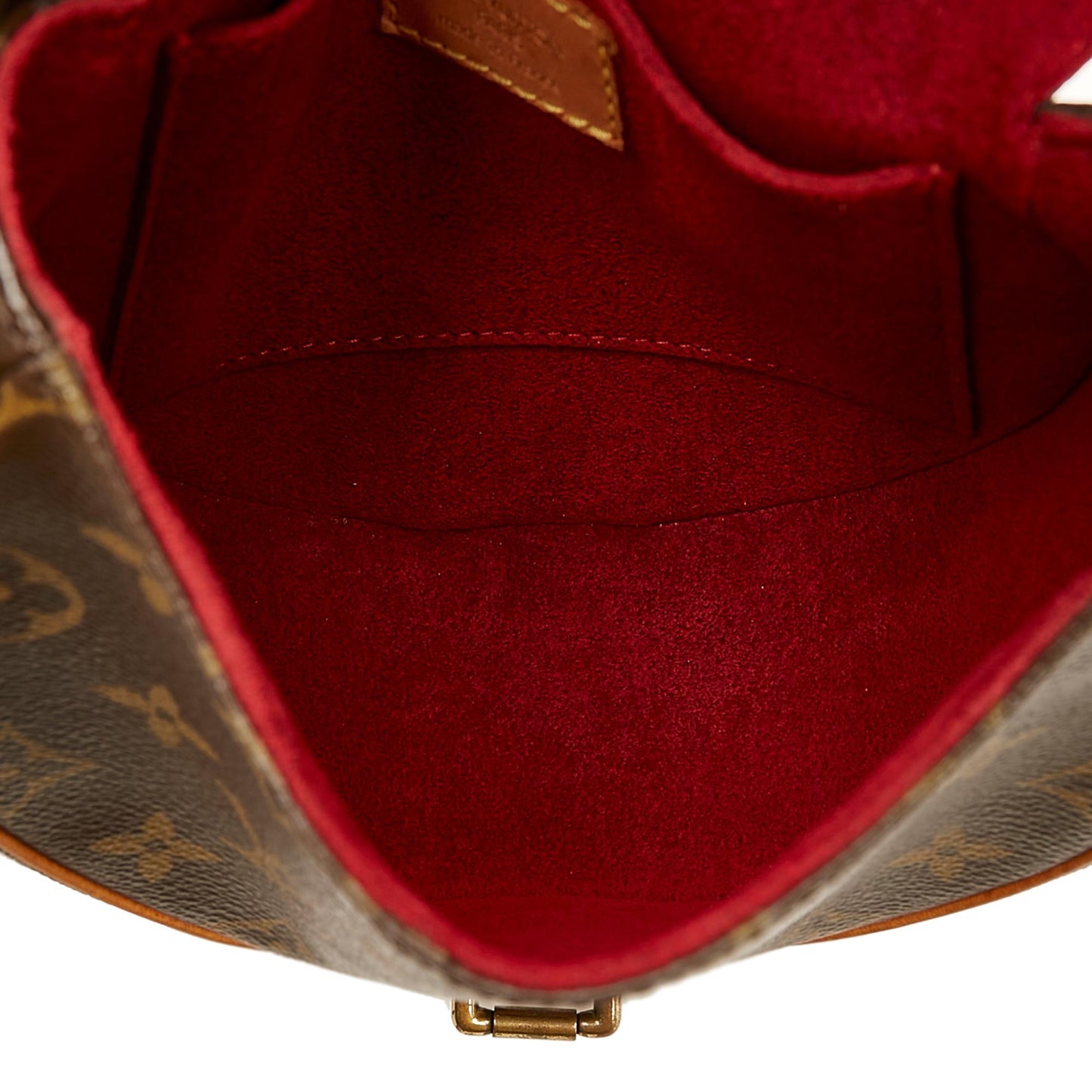 Louis Vuitton Monogram Sac Tambourine (SHG-34324)