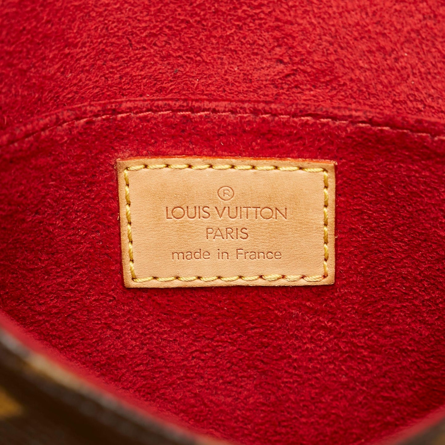Louis Vuitton Monogram Sac Tambourine (SHG-36739)