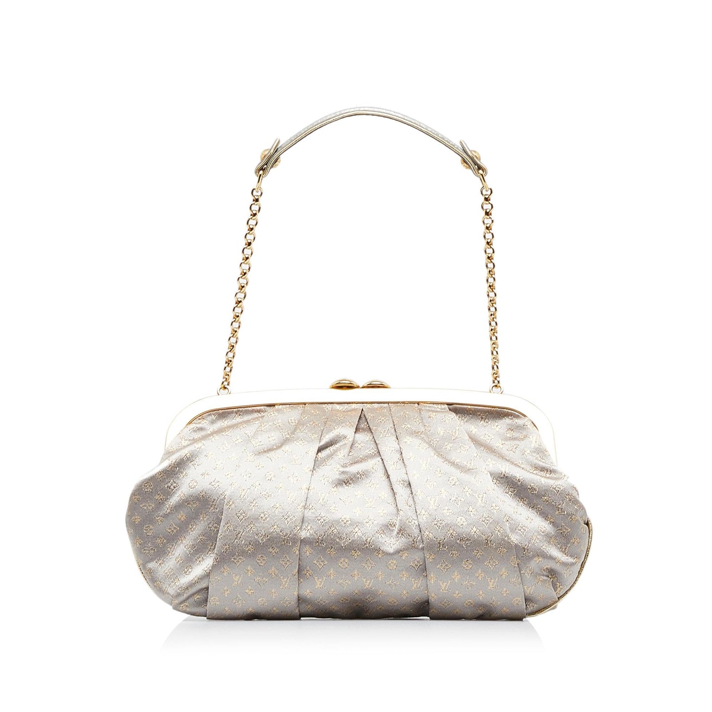 Louis Vuitton Monogram Satin Aumoniere (SHG-icN3QC)