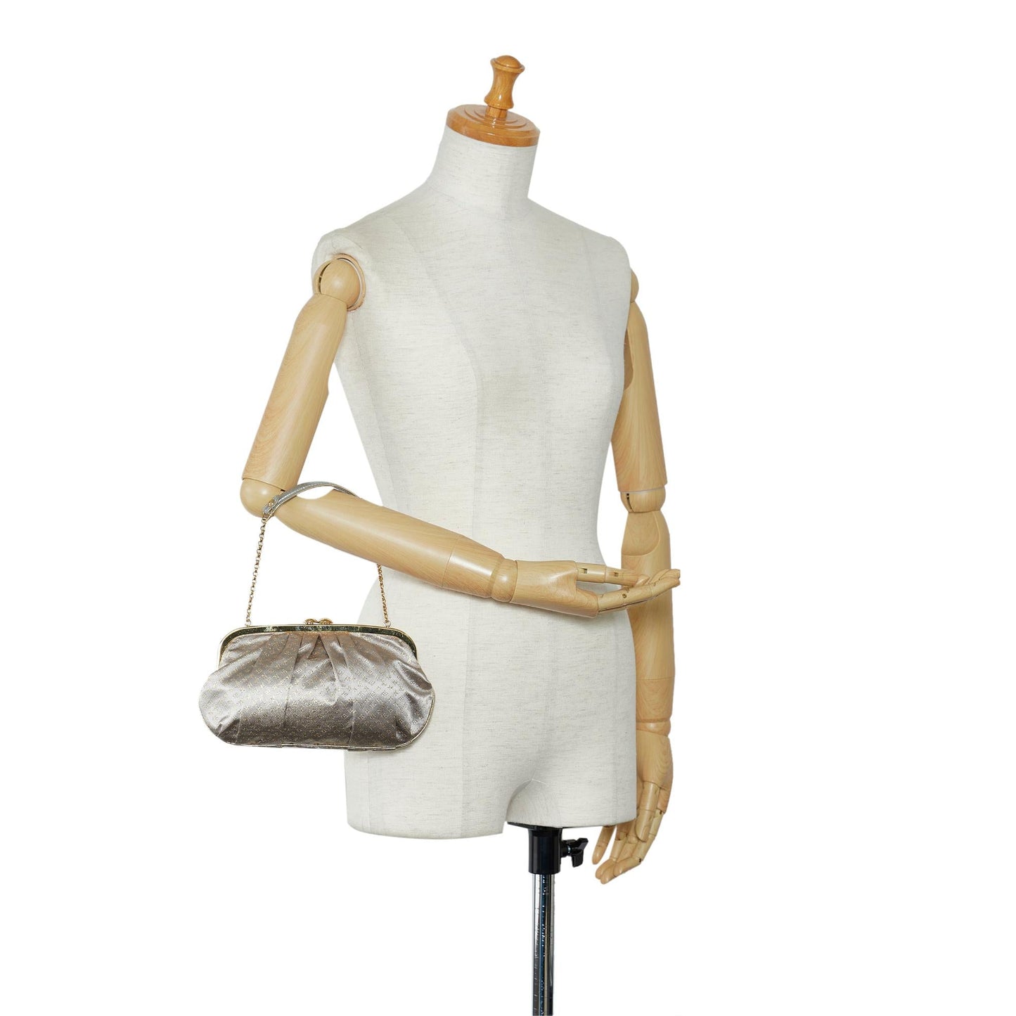 Louis Vuitton Monogram Satin Aumoniere (SHG-icN3QC)
