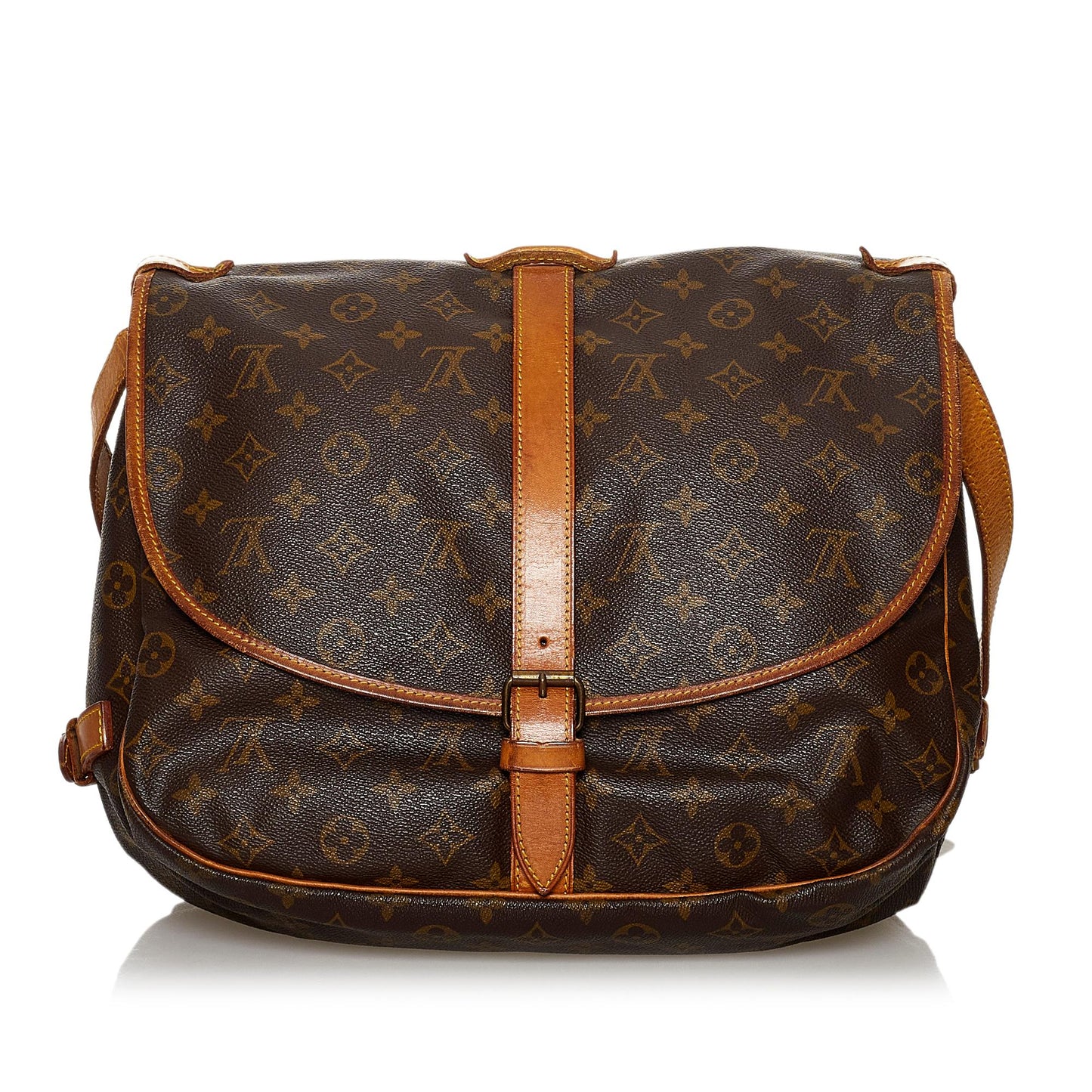 Louis Vuitton Monogram Saumur 25 (SHG-29783)