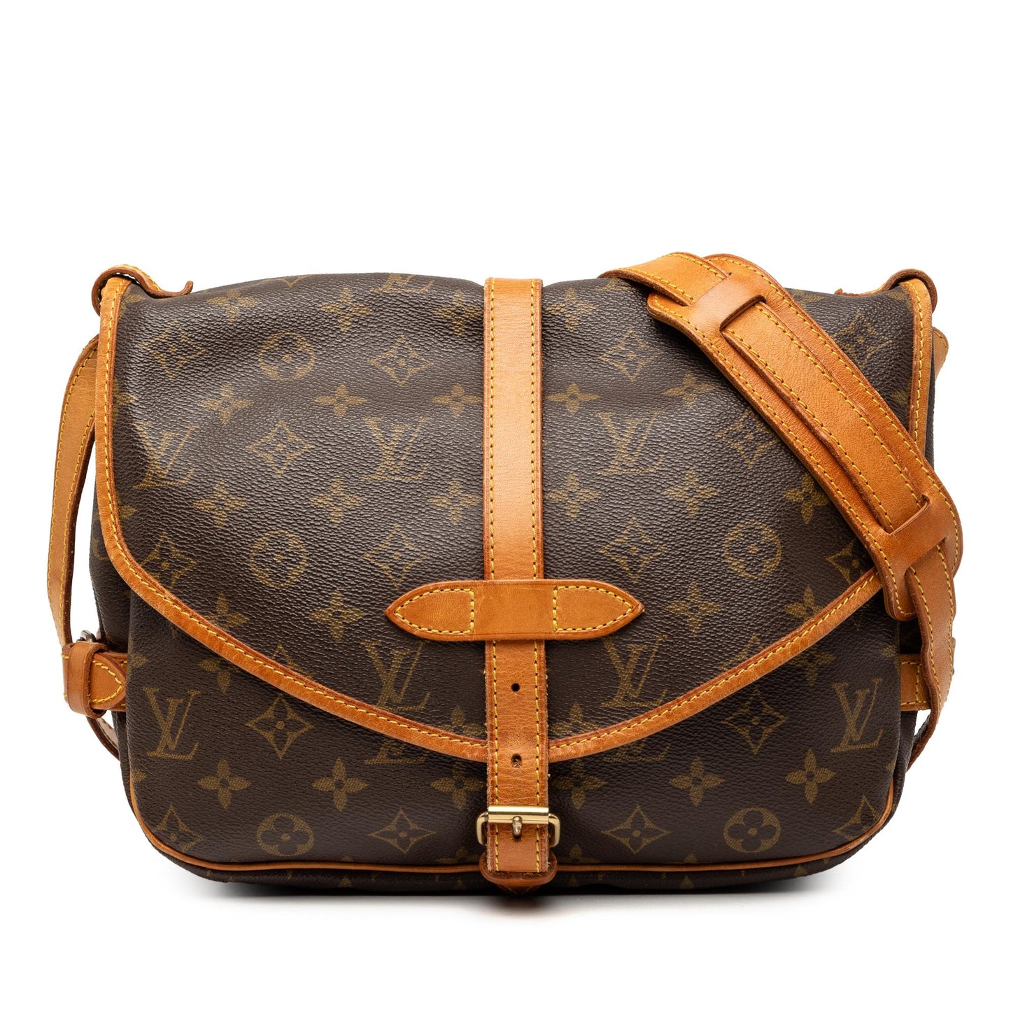Louis Vuitton Monogram Saumur 25