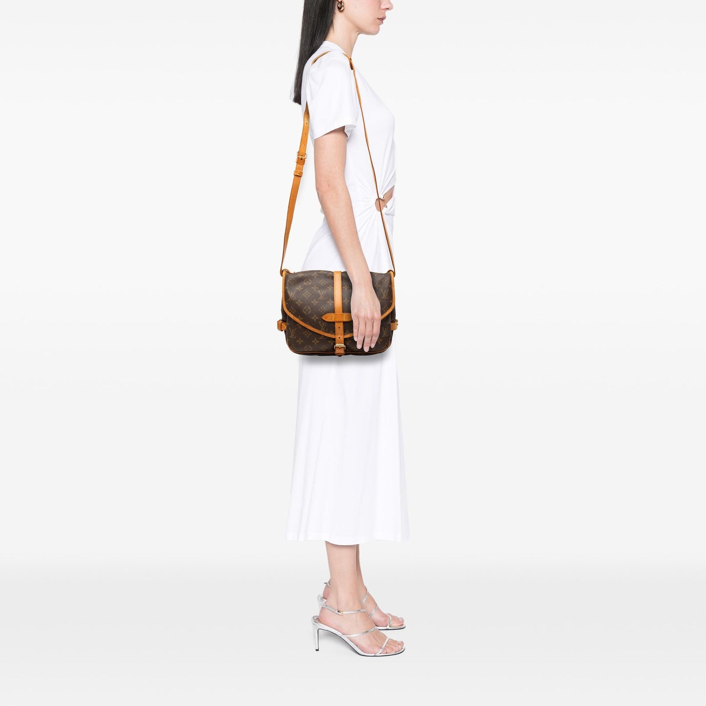 Louis Vuitton Monogram Saumur 25