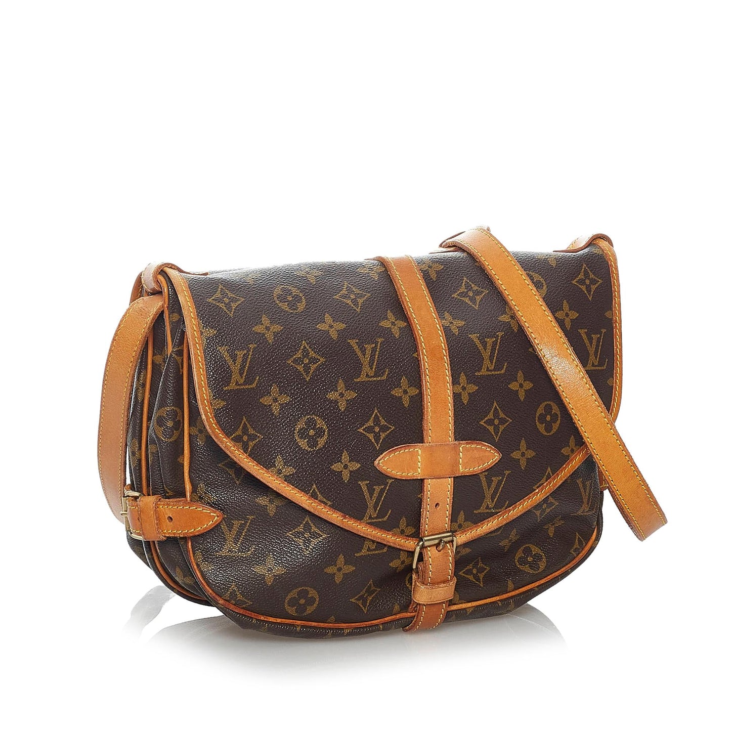 Louis Vuitton Monogram Saumur 30 (SHG-30361)