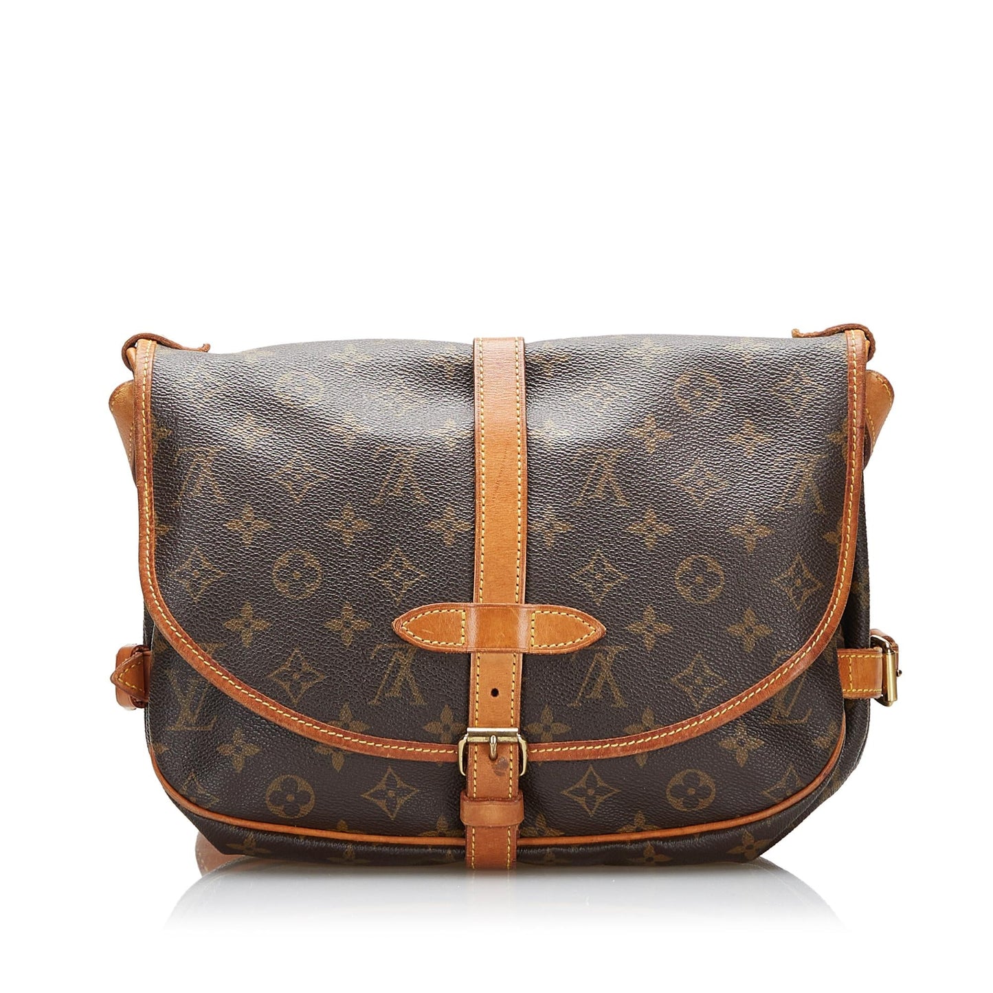 Louis Vuitton Monogram Saumur 30 (SHG-aTnHDs)