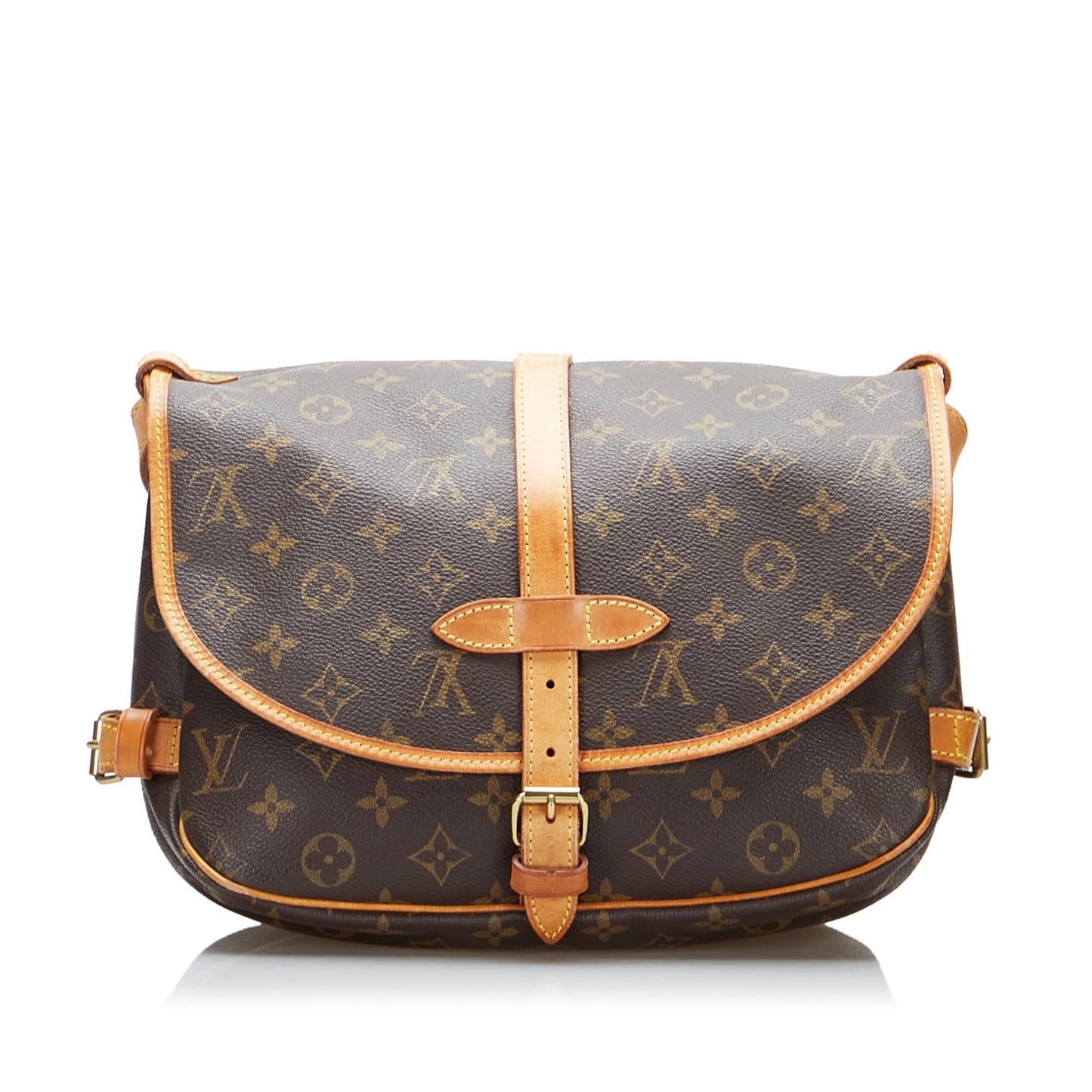 Louis Vuitton Monogram Saumur 30 (SHG-J8FiLC)