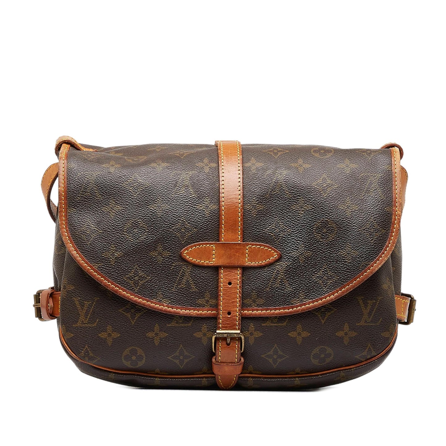Louis Vuitton Monogram Saumur 30 (SHG-HclT6G)