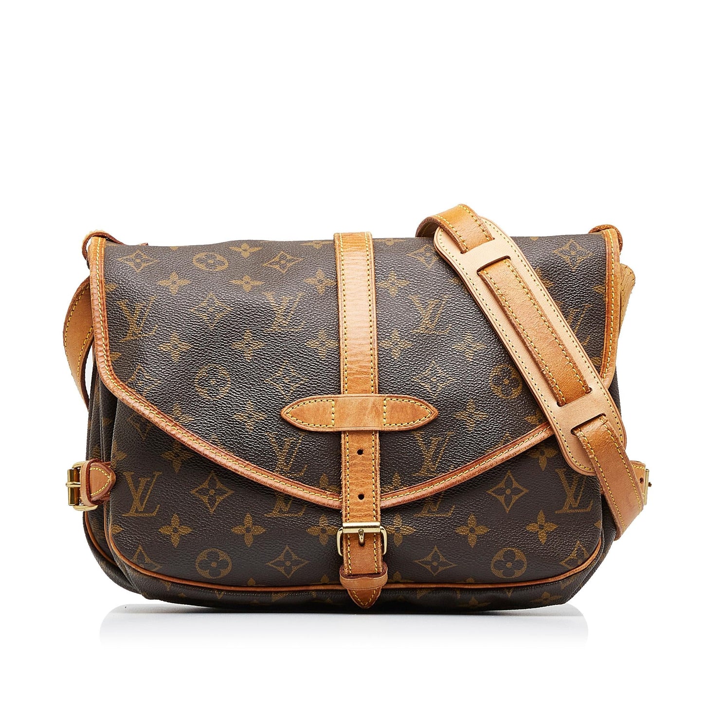 Louis Vuitton Monogram Saumur 30 (SHG-4LGzX9)
