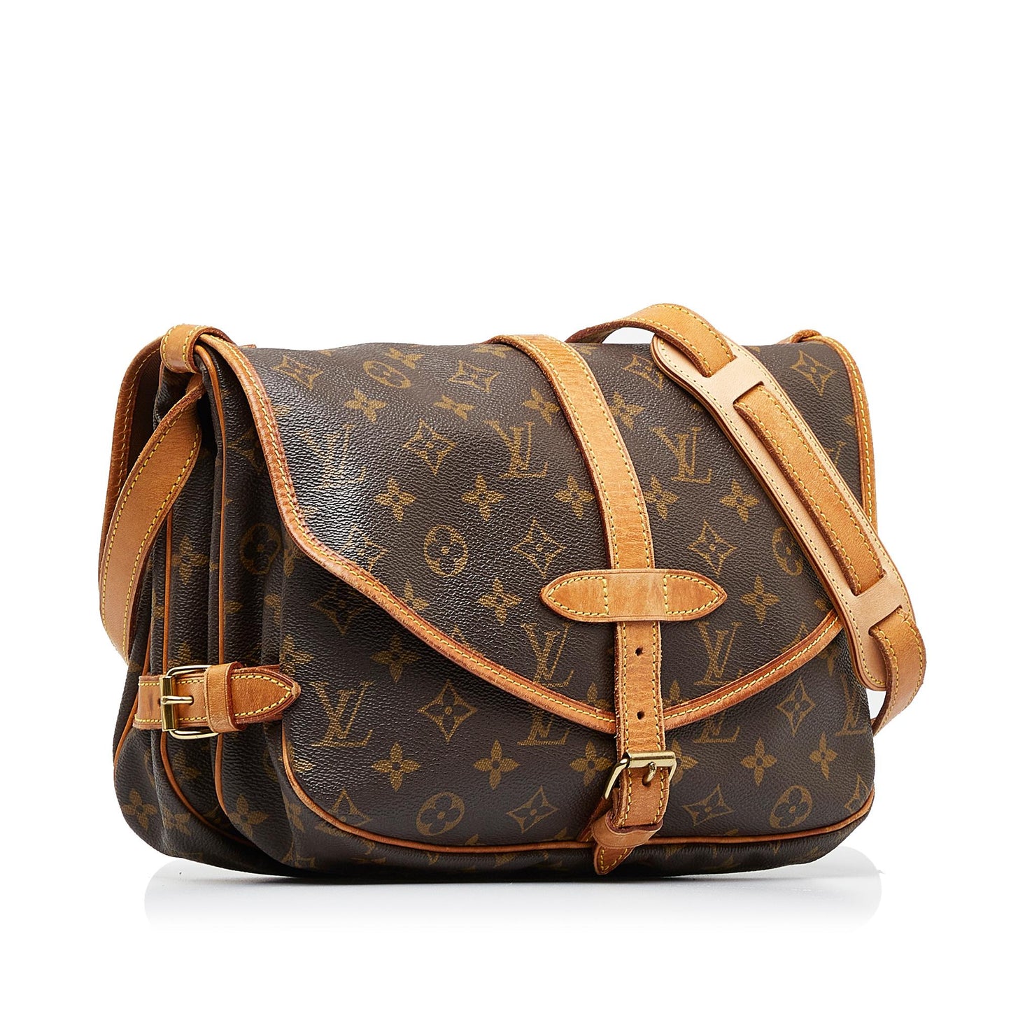 Louis Vuitton Monogram Saumur 30 (SHG-4LGzX9)